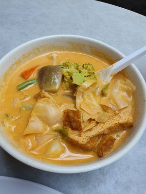 Curry vegetables $5 at Ying Garden Vegetarian 颖园素食 in Central Singapore