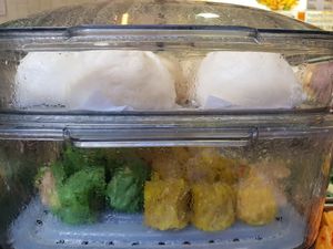 Steam item at Ying Garden Vegetarian 颖园素食 in Central Singapore
