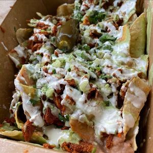 THE NACHOS WERE TO DIE FOR! at Nissi Vegan in Austin