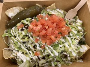 Vegan Nachos   at Nissi Vegan in Austin