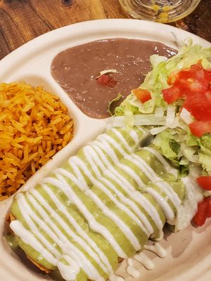 Flautas at Nissi Vegan in Austin