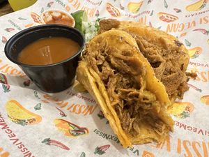 Birria  at Nissi Vegan in Austin