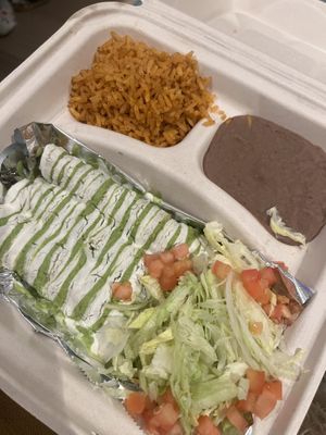 Flautas  at Nissi Vegan in Austin