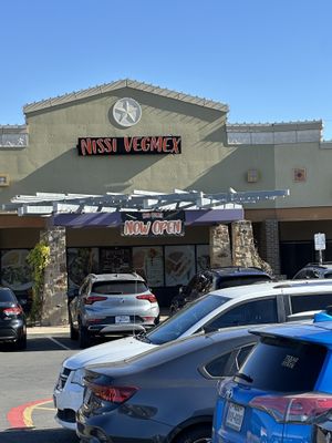 Outside.   at Nissi Vegan in Austin