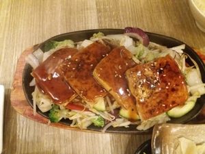 Tofu steak at Takara in Dublin