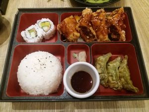 Vegan Lunch Bento at Takara in Dublin