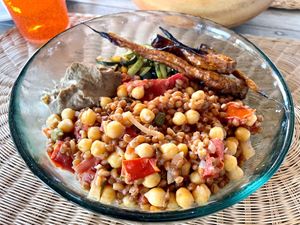 Mixed Salad  at Country Relais Coroncina in Belforte Del Chienti