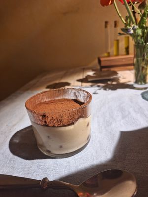 Super Tiramisu at Country Relais Coroncina in Belforte Del Chienti