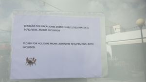 Closed for Holidays 12 Aug-24 Dec 2025! at Taberna De Nino in Lanzarote