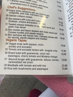   at Taberna De Nino in Lanzarote