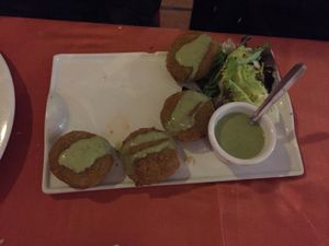 Falafel  at Taberna De Nino in Lanzarote