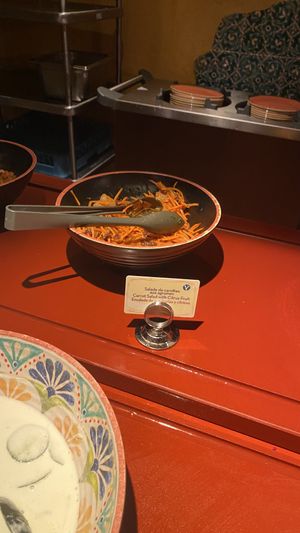 Carrots  at Disneyland - Agrabah Cafe in Chessy
