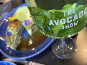 mint tea  at The Avocado Show in Brussels