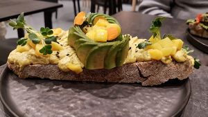 mango curry tango at The Avocado Show in Brussels