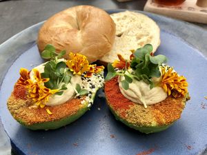 Avocado Bagel at The Avocado Show in Brussels
