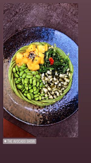 Mama Mango Poké Bowl at The Avocado Show in Brussels