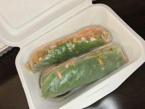 Summer Rolls at St. Veg in Rockville