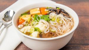 St.Veg Pho Soup at St. Veg in Rockville