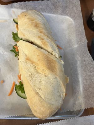 Bahn mi   at St. Veg in Rockville