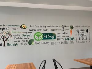 Awesome food! Anne is a wonderful owner   at St. Veg in Rockville