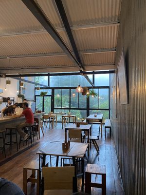 inside at The Open Kitchen in Monteverde