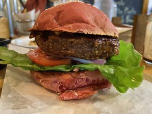 Burger  at The Open Kitchen in Monteverde