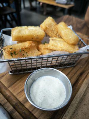 Yuca frita at The Open Kitchen in Monteverde