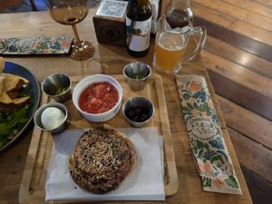 Bureka Turki..... a really interesting combination... at The Open Kitchen in Monteverde