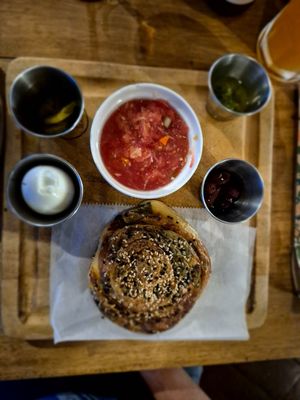 Bureka Turki vegetarisch at The Open Kitchen in Monteverde