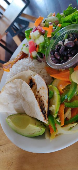 Vegan casado at The Open Kitchen in Monteverde