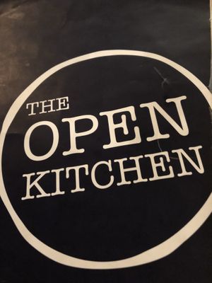 Menu cover at The Open Kitchen in Monteverde