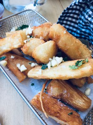 Yucca fries at The Open Kitchen in Monteverde