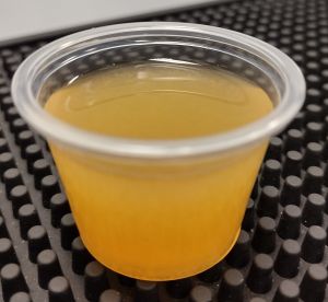 Apple Cider Vinegar Shot at Alkalicious Cold Pressed Juice Bar in Chesapeake