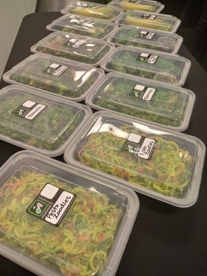 Vegan meal prep, ready for pick up! at Alkalicious Cold Pressed Juice Bar in Chesapeake