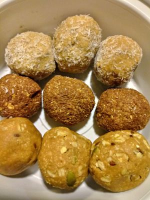 Protein balls- made on order! at Alkalicious Cold Pressed Juice Bar in Chesapeake