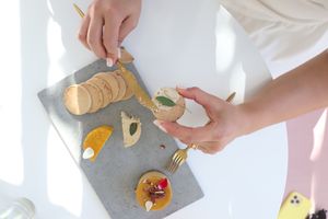 Cheese flight & cake  at Planthropie in Birmingham