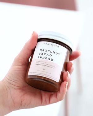 Hazelnut cacao spread  at Planthropie in Birmingham