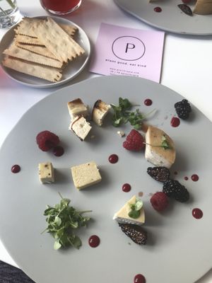 Cheese tour. Edible art 😉 at Planthropie in Birmingham