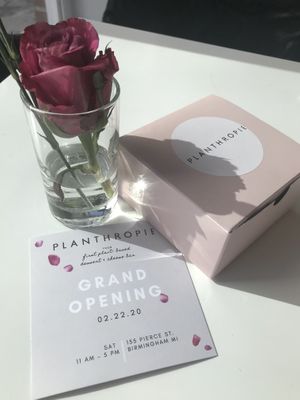 Dessert to go at Planthropie in Birmingham