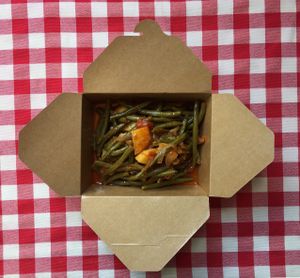 Green beans  at Taverna Kissos in Athens