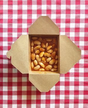 Lima beans  at Taverna Kissos in Athens