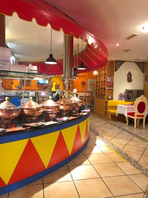 Interesting interior  at Namaste City in Bern