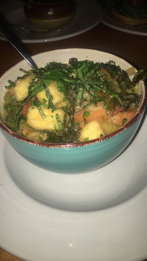 veg curry with popped tofu  at The Ashfield Lakehouse  in Ashfield