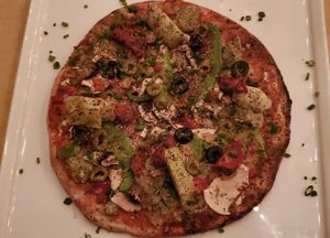 Vegetarian deluxe at La Piazzetta in Quebec