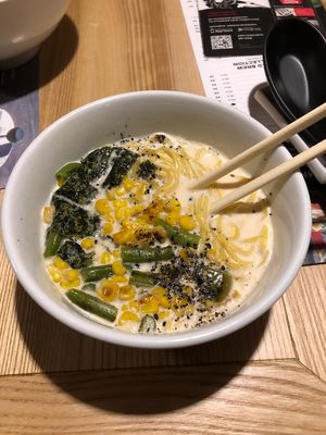 White ramen at Menya Musashi - Poliketch in Kyiv