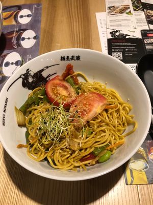 Noodles with vegetables  at Menya Musashi - Poliketch in Kyiv