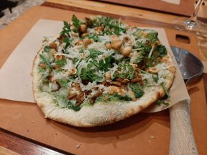 Small pizza at The Green House in Utrecht