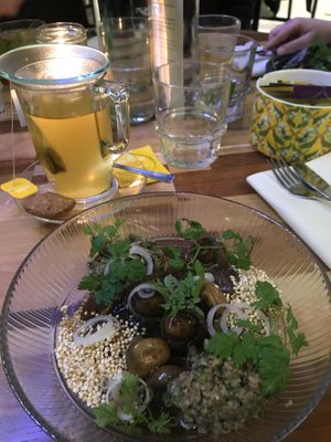 BBQ Mushrooms at The Green House in Utrecht