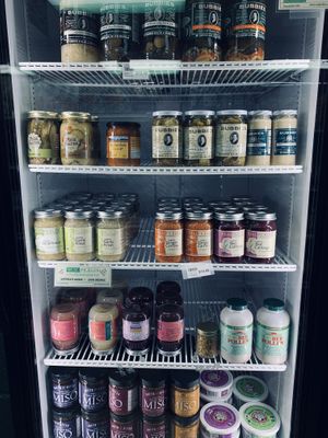 pickled goods  at Dover Natural in Dover