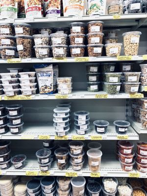 bulk food section   at Dover Natural in Dover